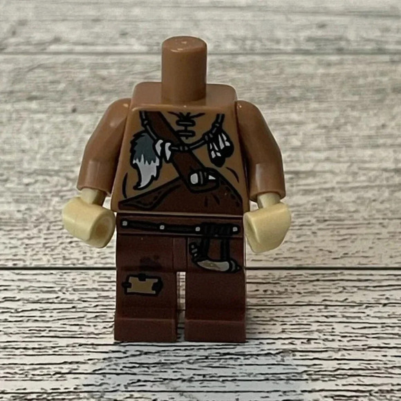 Lego New Davy Crockett Minifigure Torso/Legs NO HEAD Or ACCESSORIES - Picture 1 of 2